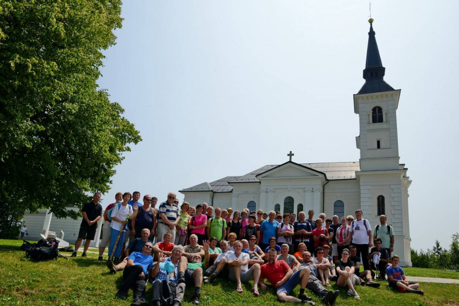 Peš romanje iz Novega mesta na Zaplaz 2019