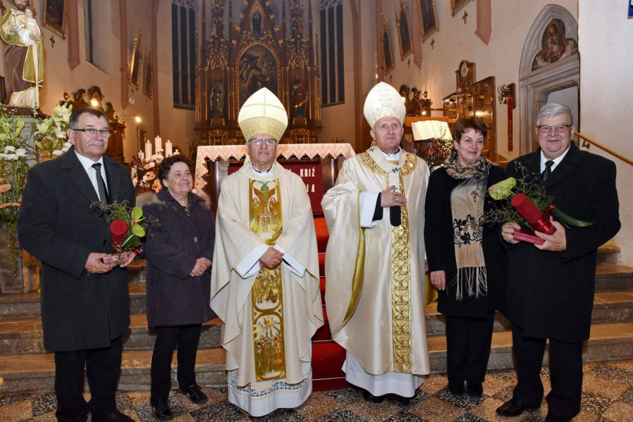 Franc Černelič in Ignac Slakonja - dobitnika Odličja sv. Jožefa 2019