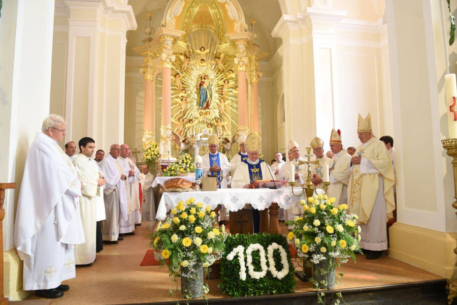 100-letnica romarske cerkve na Zaplazu