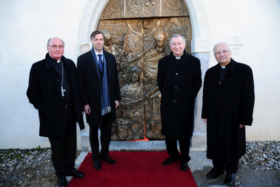 Obisk državnega tajnika Pietra Parolina