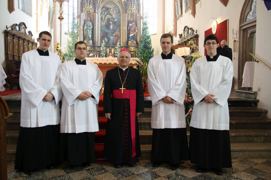 Podelitev liturgičnih služb bogoslovcem