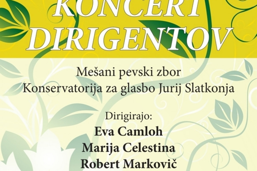 Koncert dirigentov Konservatorija JS