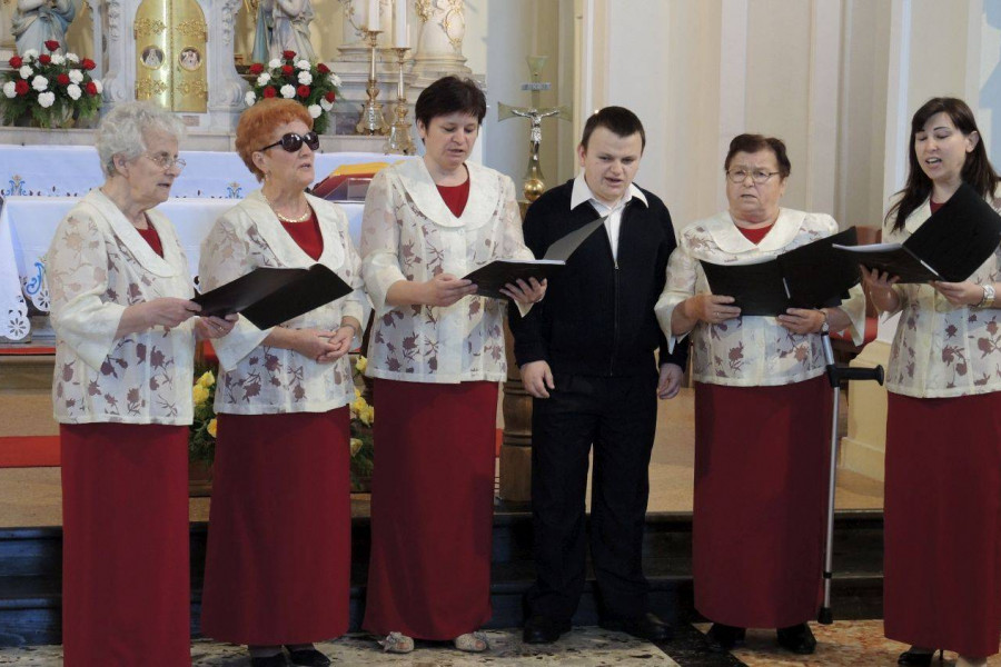 Romanje slepih in slabovidnih na Zaplaz