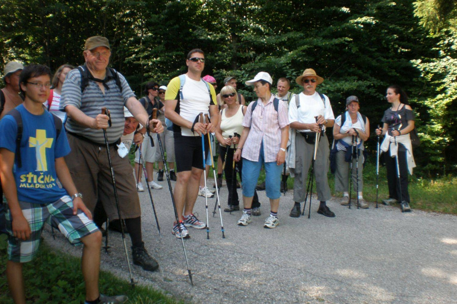 Peš romanje na Zaplaz 2012