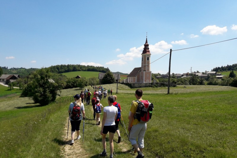 Peti pohod po poti blaženega Alojzija Grozdeta, od Tržišča do Studenca