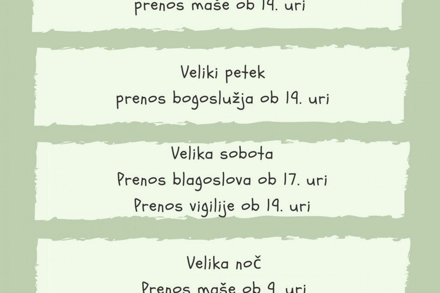 Izredno pismo slovenskih škofov za Veliko noč 2021