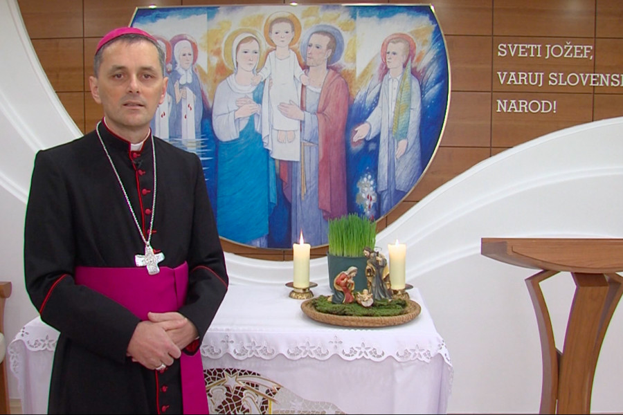 Božična poslanica škofa msgr. dr. Andreja Sajeta