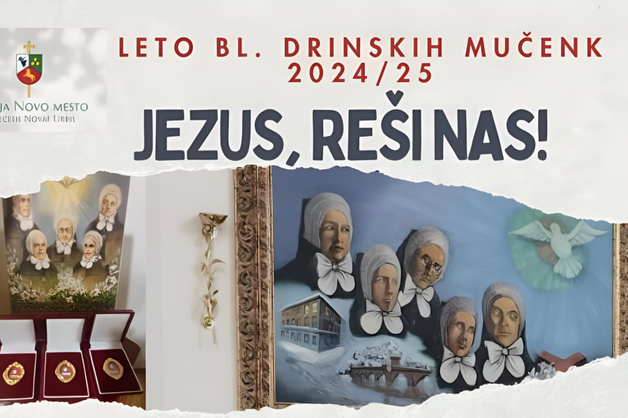 Molitveni dan za duhovne poklice: Leto bl. Drinskih mučenk, Križev pot v Šmarjeti